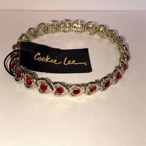 Cookie lee heart bracelet